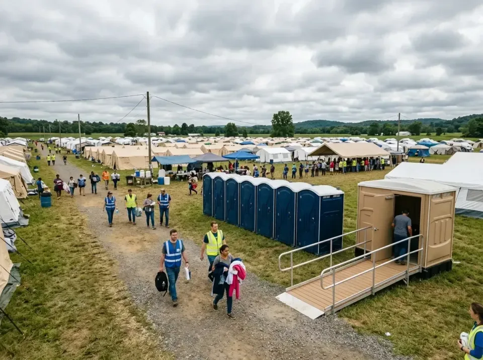 disaster-relief-camp-restrooms-010 — frequently asked questions, Dumpster & Portable Bathrooms Rental in North Highlands, CA